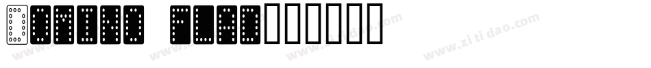 Domino flad字体转换
